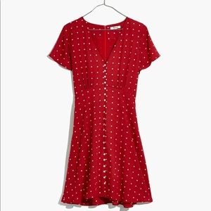 Madewell Polka dot dress
